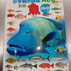 ５００円　中古 小学館の図鑑NEO　魚　DVD付　（投稿記…