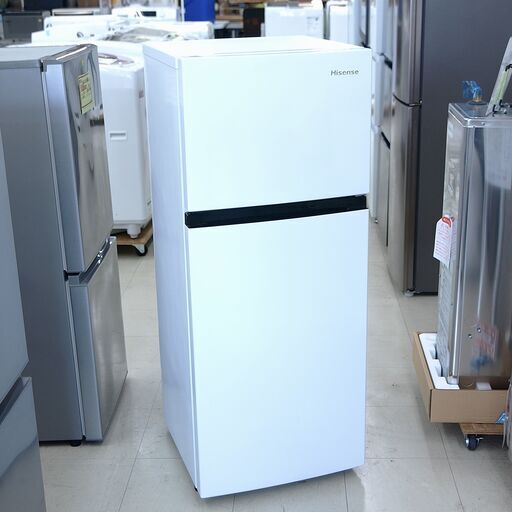 冷蔵庫　120L　2ドア　ハイセンス　HR-B1202　直冷式　リユース品