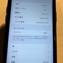 iPhone11 256GB 