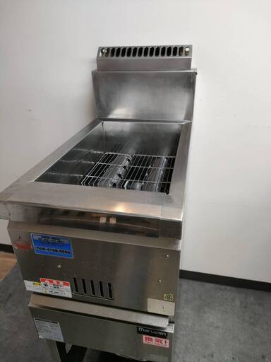 ガスフライヤー マルゼン MGF-13J 都市ガス 油切りバスケット付き 業務用