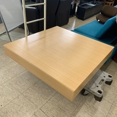 木製テーブル　座卓　ベージュ　※2400010351310