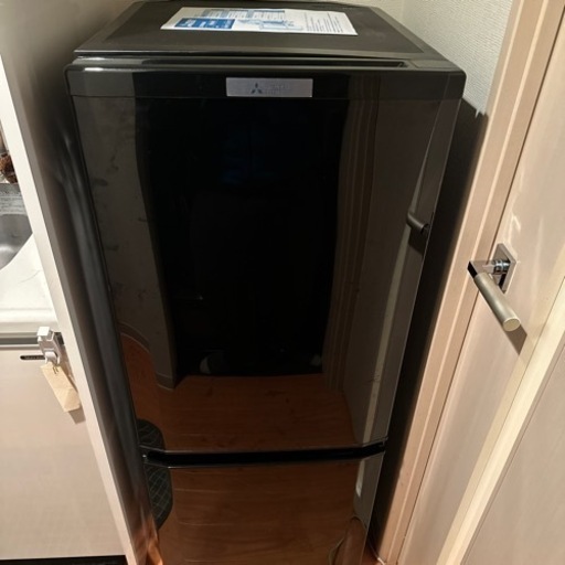三菱電機冷凍 冷蔵庫ブラック