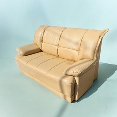 ソファ ベージュ 中型サイズ 椅子 チェア K03017