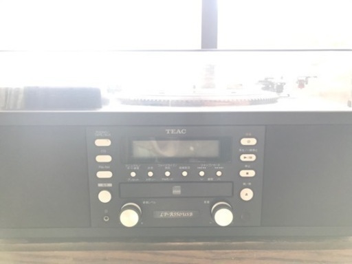 TECK オーディオ　レコードプレーヤー　ラジオ　CD ラジカセ