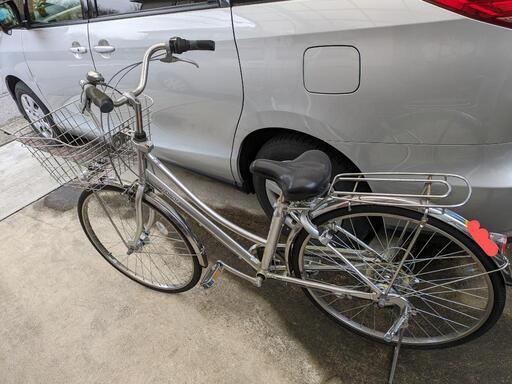 通学用自転車　２６インチ