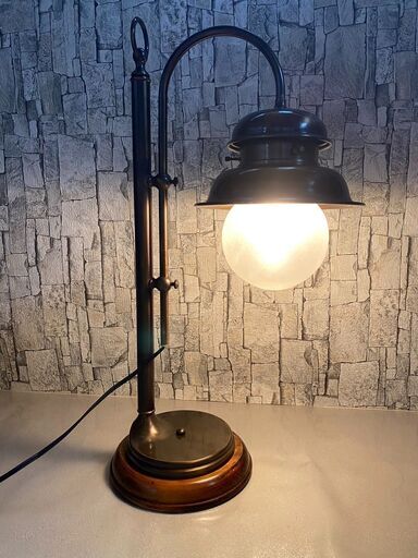 レトロ/電気スタンド/レトロランプ/使用可能/現状品/アンティーク/