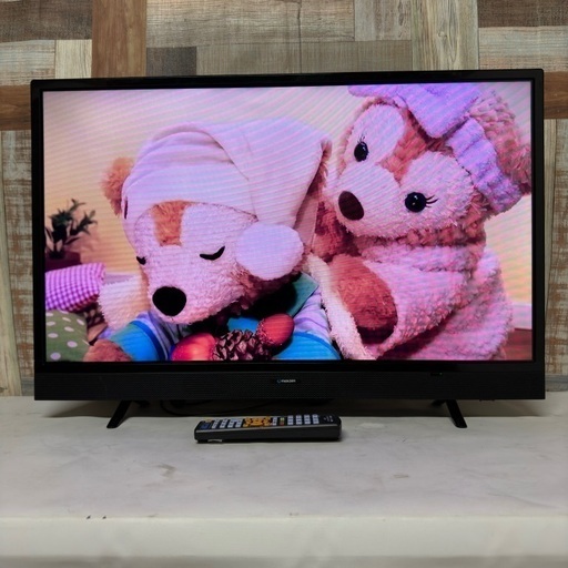 即日受渡❣️薄型32型液晶TV  HDMI端子×2 USB端子付9500円