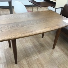 ☆ジモティ割あり☆ unico ダイニングテーブル ブラウン H68×W130×D78 