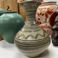 小鹿田焼　花瓶