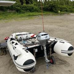 ボートエンジン付き