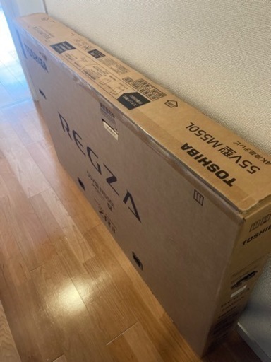新品未開封　東芝　REGZA 液晶テレビ　55インチ 55M550L  23年製