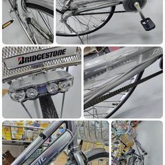 J312★使用感有り★普通自転車★ブリヂストン★albert★内装3段★LEDオート★27インチ