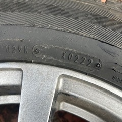 2022年製造　スタッドレスホイール4本