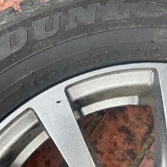 2022年製造　スタッドレスホイール4本