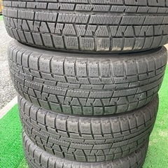 【美品】YOKOHAMA スタッドレス195/65R15 タイヤ、ホイール