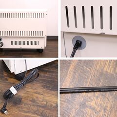 ≪ZU890ジ限≫ 通電OK 白山製作所 蓄熱式電気暖房器 アルディ RDF-1040M 2011年製？ 2～4畳用 空調/暖房/蓄暖/電気ヒーター 現状品