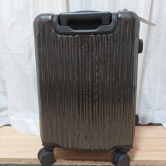 キャリーケース スーツケース 拡張機能付 静音 Sサイズ ブラッ...