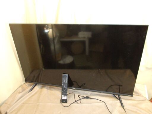 【紋別市発】43型 液晶テレビ　ハイセンス　Hisense 43A6G　 NEOエンジンLite搭載 BS/CS 4Kチューナー内蔵　ADSパネル　2021年製　中古品