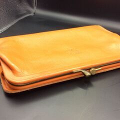 IL BISONTE イルビゾンテ がま口長財布