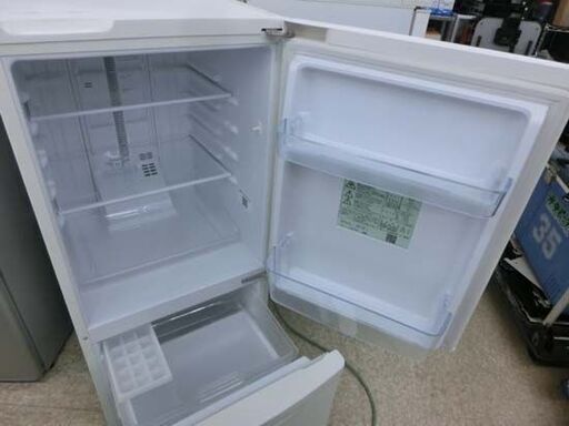②冷蔵庫 2ドア 138L 2020年製 パナソニック NR-B14CW-W マットバニラ