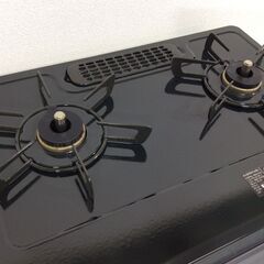 （3/9受渡済）JT8394【RINNAI/リンナイ ガスコンロ LPガス】美品 2023年製 RT35NJH 家電 キッチン レンジ ガステーブル 右側強火 ホーロー