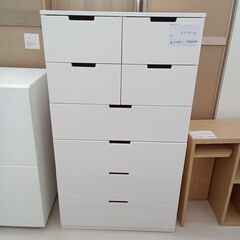 ★ジモティ割あり★ IKEA チェスト ホワイト W80×D43...