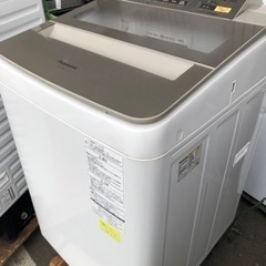 福岡市内配送設置無料　パナソニック 9kg 全自動洗濯機 乾燥2㎏ シャンパン NA-FA90H3-N