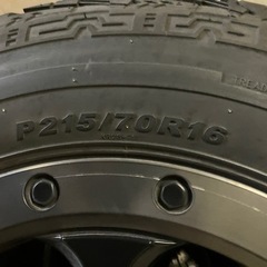 マッドタイヤ.ホイール　4本