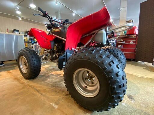 □YAMAHA YF200S 3JM ブラスター ヤマハ 四輪バギー レッド 200cc FMF