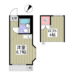 🏢安心の叶えRoom✨『1R』足立区伊興✨ 🉐フリーレント1ヶ月...