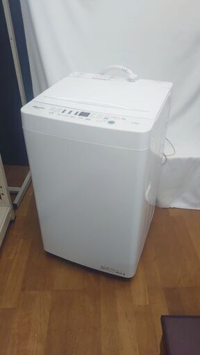 『完売御礼』第二弾好評発売！【ほとんど未使用❗美品❗】ハイセンス 全自動電気洗濯機 型式 HWE4503【4.5㌔ﾀｲﾌﾟ】 ☆使用感の無い2020年製
