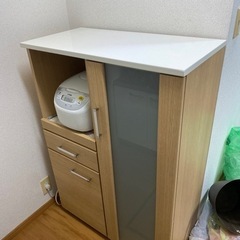 【ネット決済】ニトリ　レンジボード　食器棚