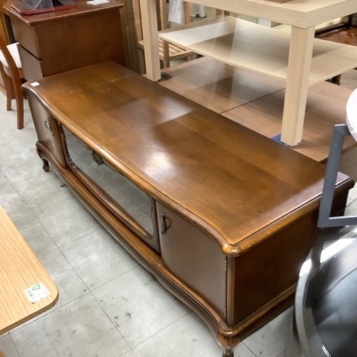テレビボード　松永工房　キズ有　カンティーニュ　ブラウン