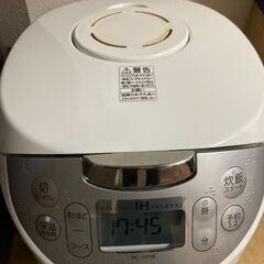 【受付終了】TOSHIBA　東芝　炊飯器 RC-10HK　IH ...