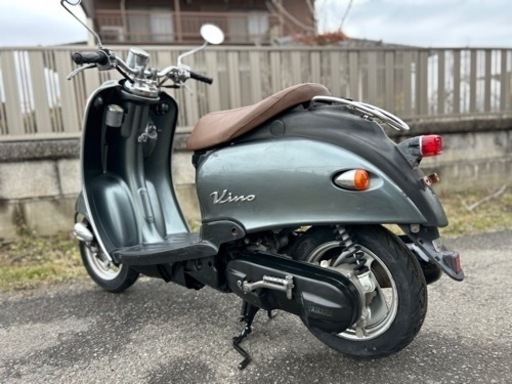 ☆ビーノ快速2ストモデル☆バッテリー・プラグ・シート・ミラーなどなど新品交換(^-^)色々整備で快調ですよ☆50cc原付スクーター☆ ビーノ快速2スト☆タイヤ・バッテリー・シート・プラグ・ミラーなど