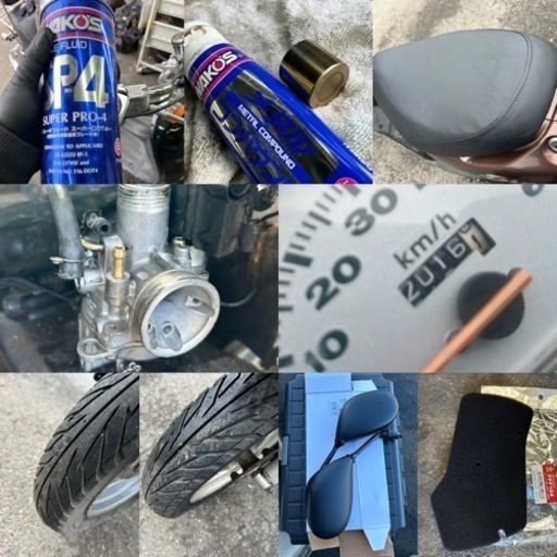 ディオ快速2スト☆バッテリー・プラグなど新品交換☆キャブ