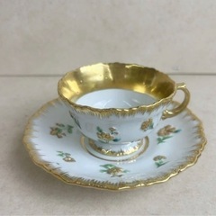 203602 マイセン 1級品 プレート 花柄 マイセン MEISSEN 金彩 花柄