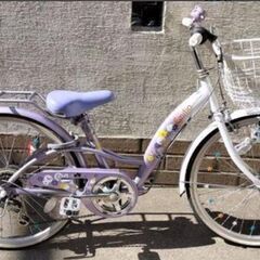 値下げ！子供(女の子用)22インチ自転車