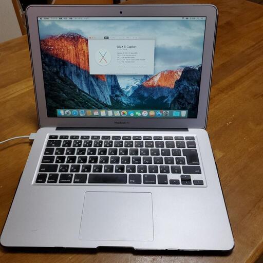 ノートパソコン Macbook air early2015