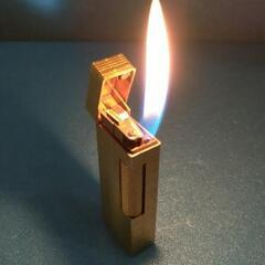 オーバホール済みダンヒルdunhillライターゴールド  