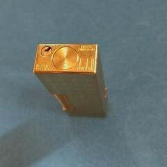 オーバホール済みダンヒルdunhillライターゴールド  