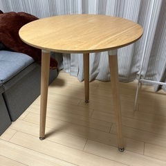 家具　丸テーブル　木製テーブル