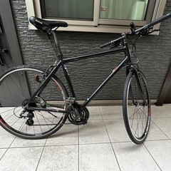 自転車 チャリ クロス バイク ジオス GIOS ブラック 黒