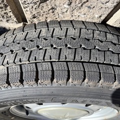 ダンロップ　ウィンターマックス　21年　165/R13 4本　ホイール付