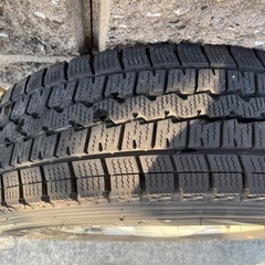 ダンロップ　ウィンターマックス　21年　165/R13 4本　ホイール付