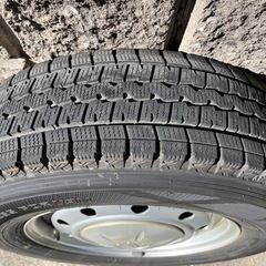 ダンロップ　ウィンターマックス　21年　165/R13 4本　ホイール付