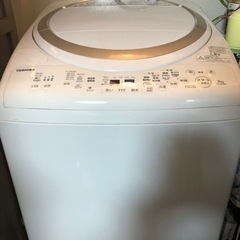 【受け渡し予定済み】TOSHIBA 縦型洗濯乾燥機　家電 生活家...