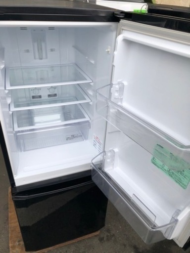 福岡市内配送無料　三菱 【右開き】146L 2ドアノンフロン冷蔵庫 keyword キーワードブラック MR-P15EC-KK 福岡市内配送無料 三菱 【右開き】146L 2ドアノンフロン冷蔵庫 keyword