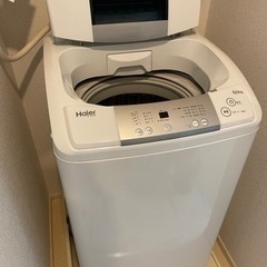【商談済】洗濯機 6.0kg 風乾燥付き  