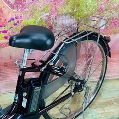 ③6085子供乗せ電動アシスト自転車YAMAHA 26インチ良好バッテリー